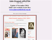 Tablet Screenshot of edithappleton.co.uk